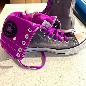 Converse 13 hole high top